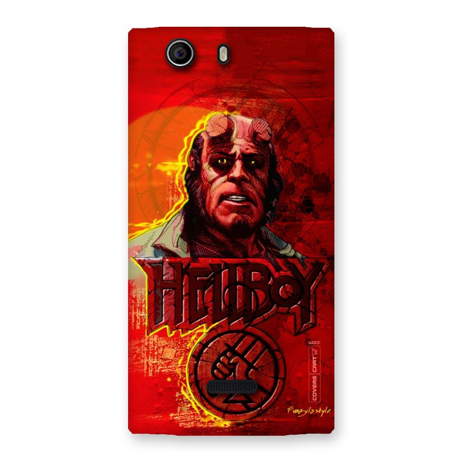 Hellboy Artwork Back Case for Canvas Nitro 2 E311
