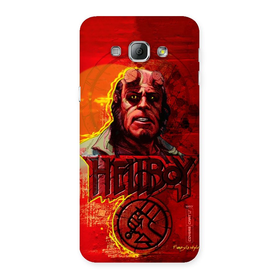 Hellboy Artwork Back Case for Galaxy A8