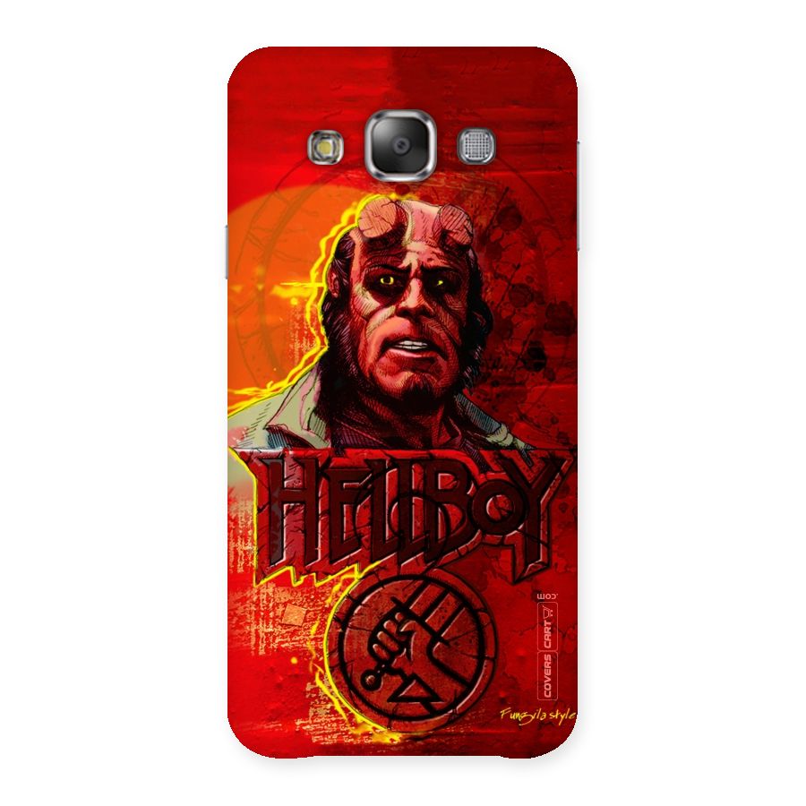 Hellboy Artwork Back Case for Galaxy E7