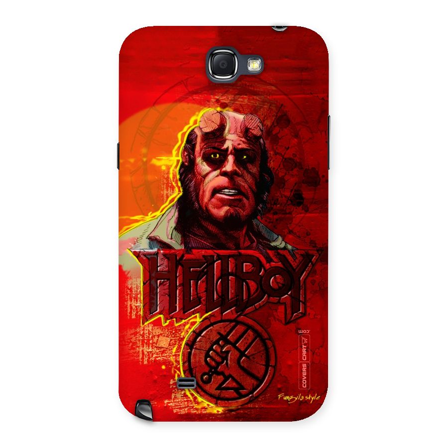 Hellboy Artwork Back Case for Galaxy Note 2
