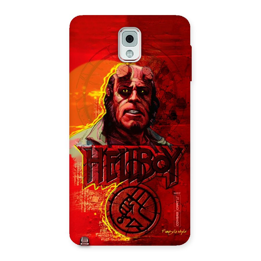 Hellboy Artwork Back Case for Galaxy Note 3