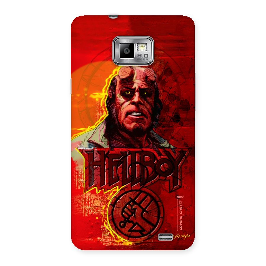 Hellboy Artwork Back Case for Galaxy S2