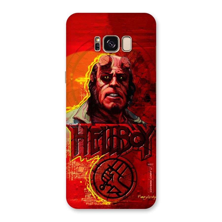 Hellboy Artwork Back Case for Galaxy S8 Plus