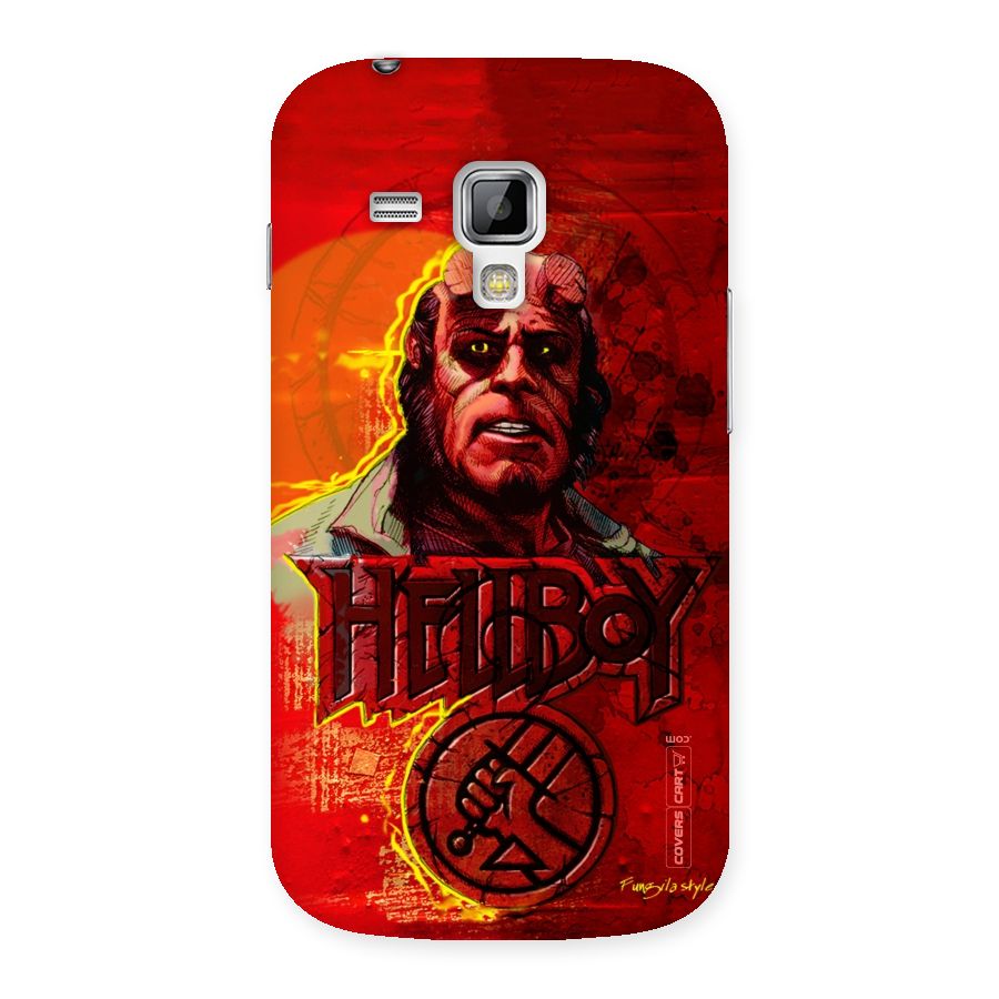 Hellboy Artwork Back Case for Galaxy S Duos