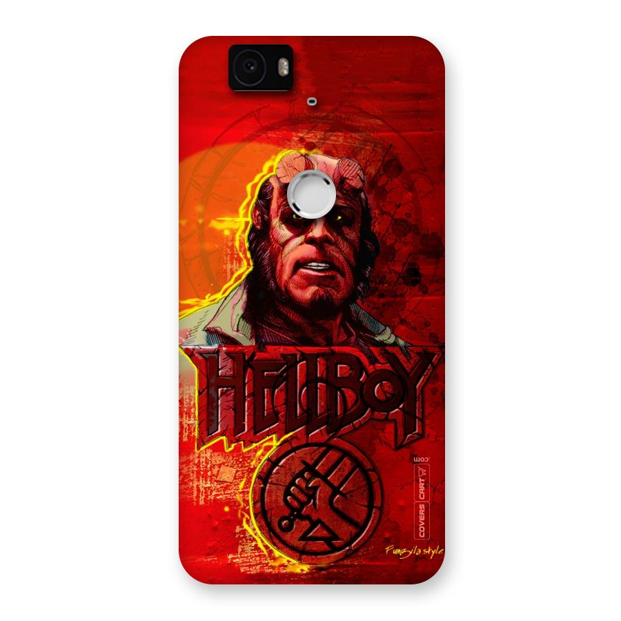 Hellboy Artwork Back Case for Google Nexus-6P