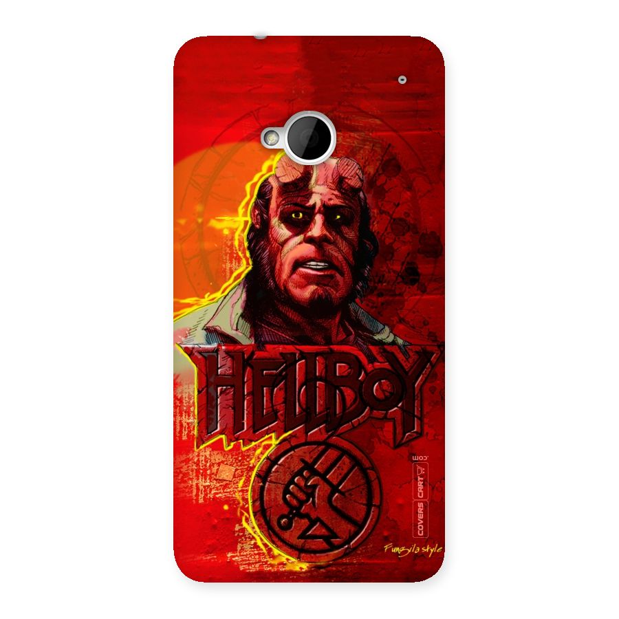 Hellboy Artwork Back Case for HTC One M7