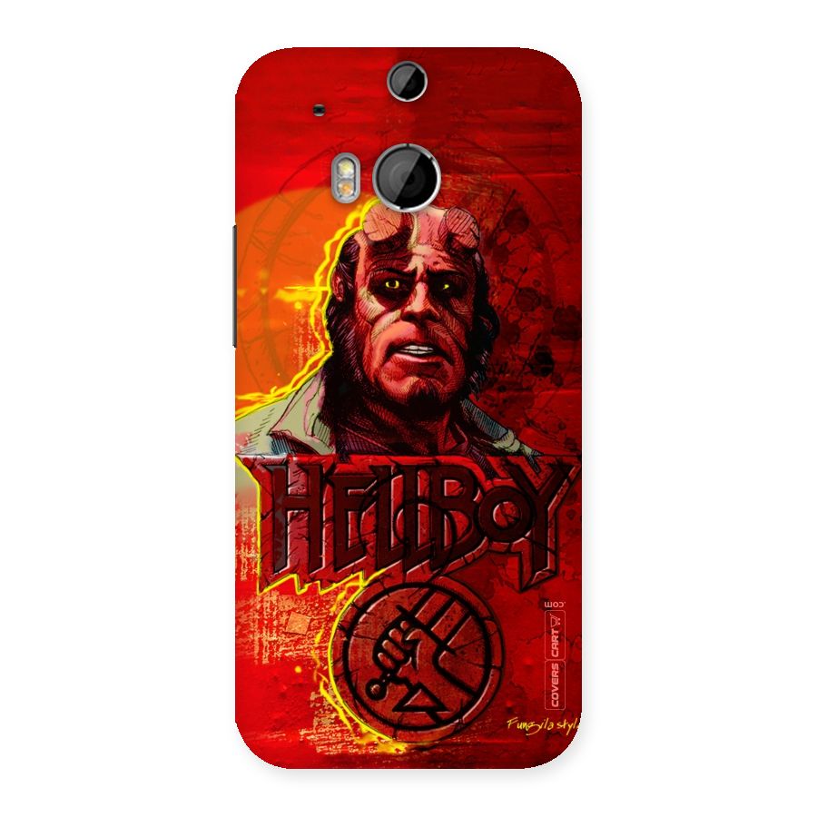 Hellboy Artwork Back Case for HTC One M8