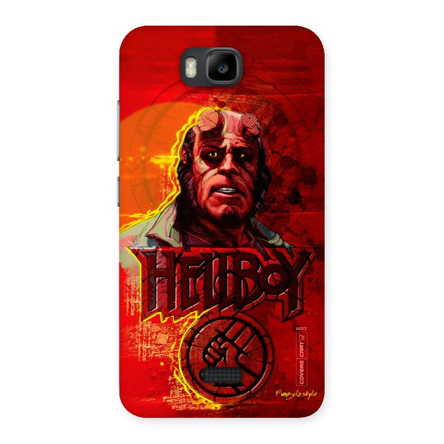 Hellboy Artwork Back Case for Honor Bee