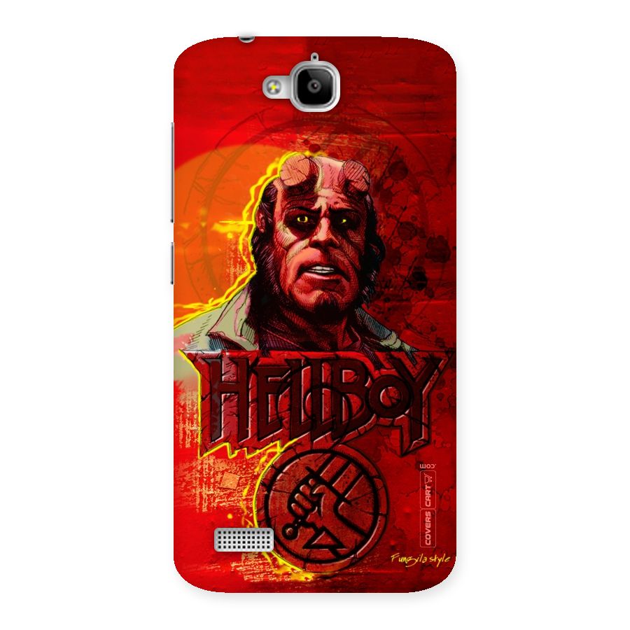 Hellboy Artwork Back Case for Honor Holly