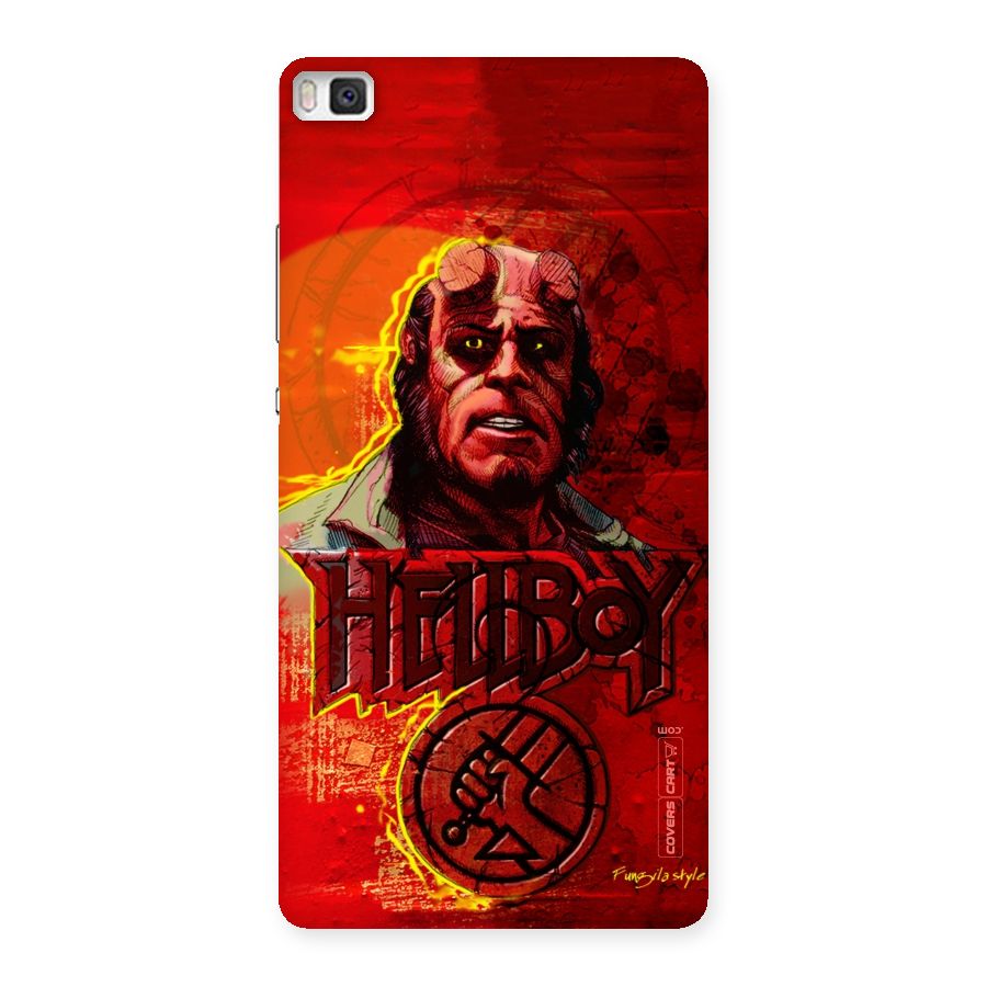 Hellboy Artwork Back Case for Huawei P8