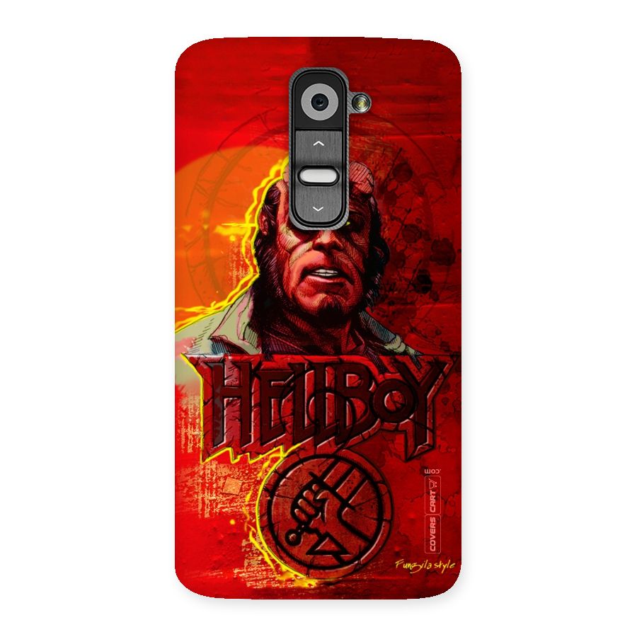 Hellboy Artwork Back Case for LG G2