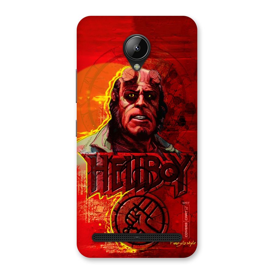 Hellboy Artwork Back Case for Lenovo C2