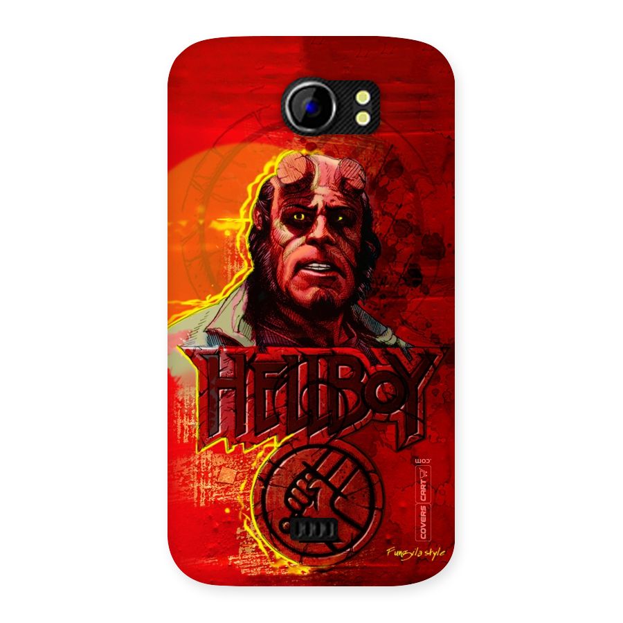 Hellboy Artwork Back Case for Micromax Canvas 2 A110
