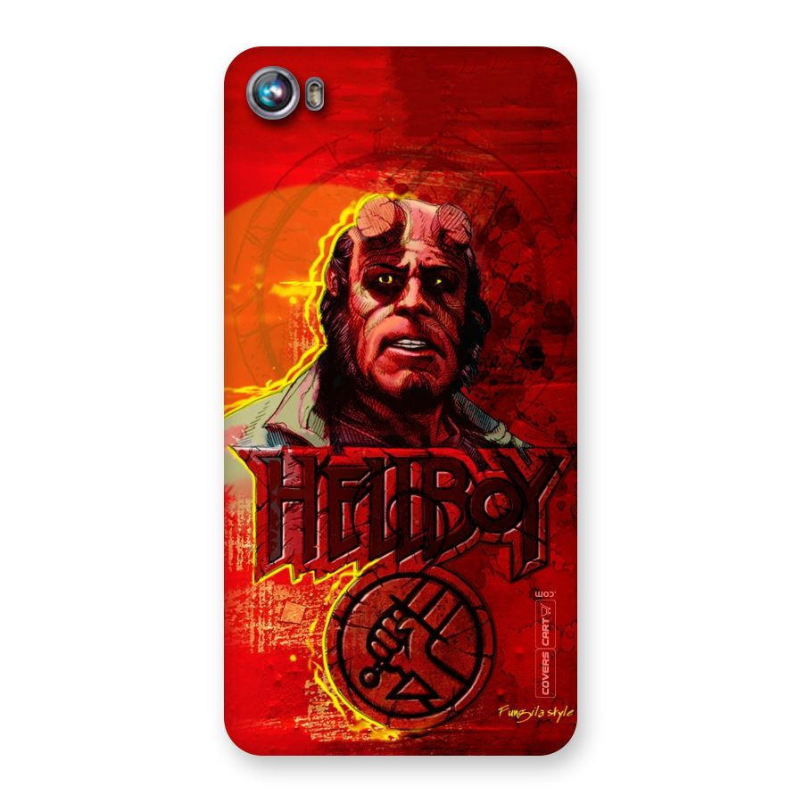 Hellboy Artwork Back Case for Micromax Canvas Fire 4 A107