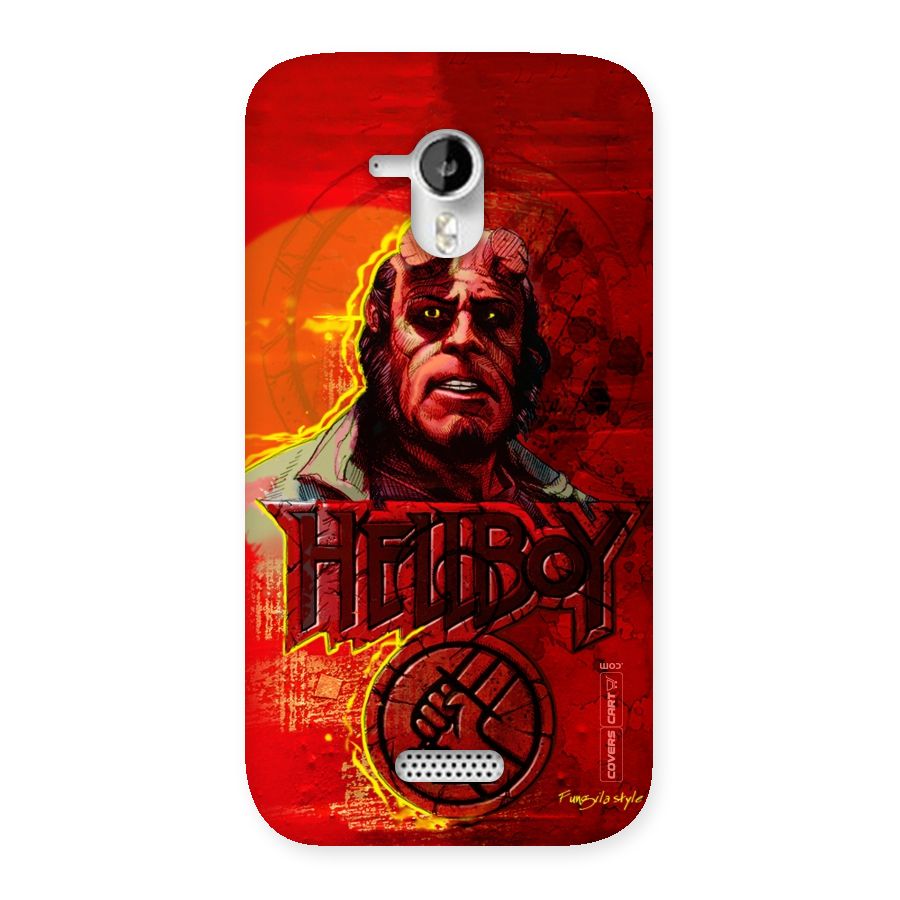 Hellboy Artwork Back Case for Micromax Canvas HD A116