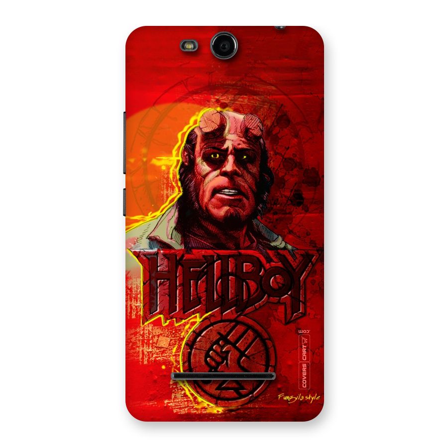 Hellboy Artwork Back Case for Micromax Canvas Juice 3 Q392
