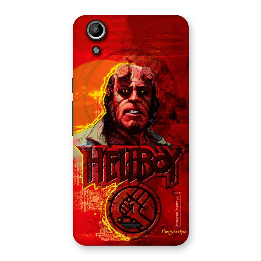 Hellboy Artwork Back Case for Micromax Canvas Selfie Lens Q345