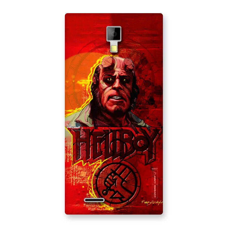 Hellboy Artwork Back Case for Micromax Canvas Xpress A99