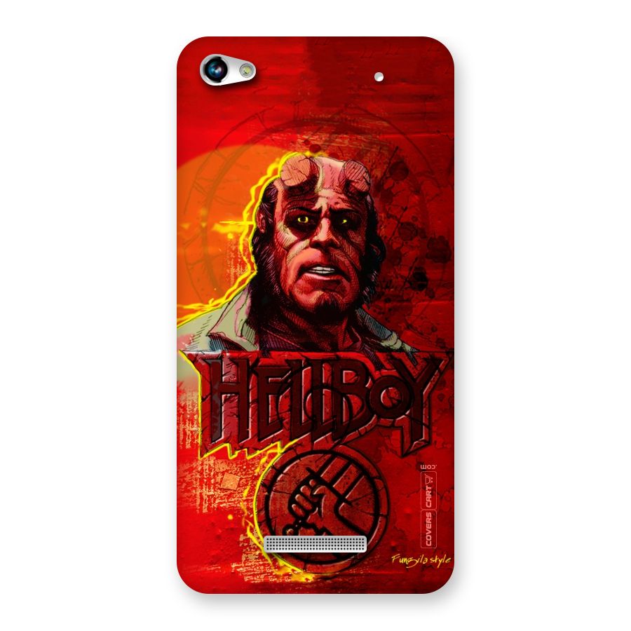 Hellboy Artwork Back Case for Micromax Hue 2