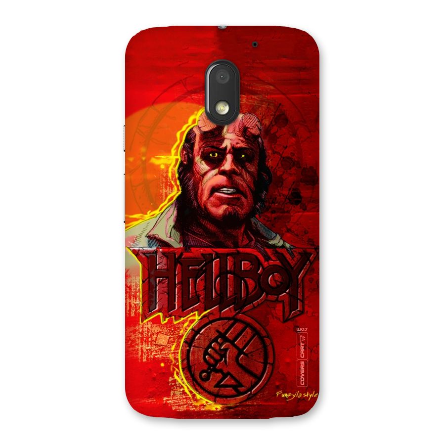 Hellboy Artwork Back Case for Moto E3 Power