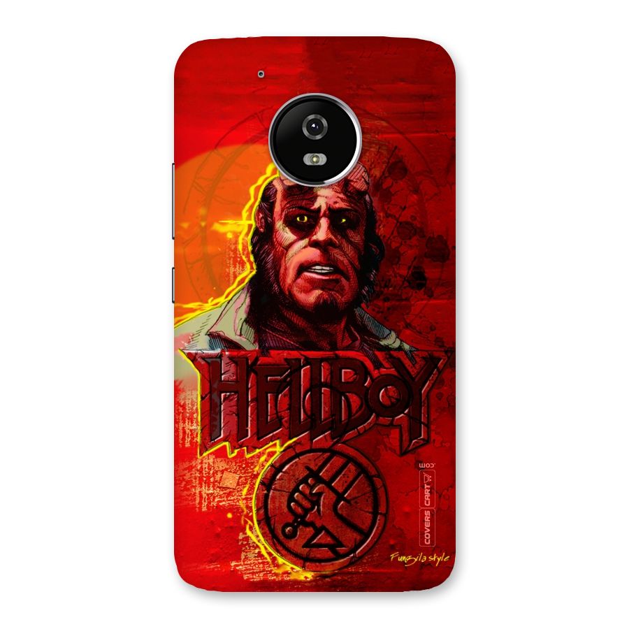 Hellboy Artwork Back Case for Moto G5