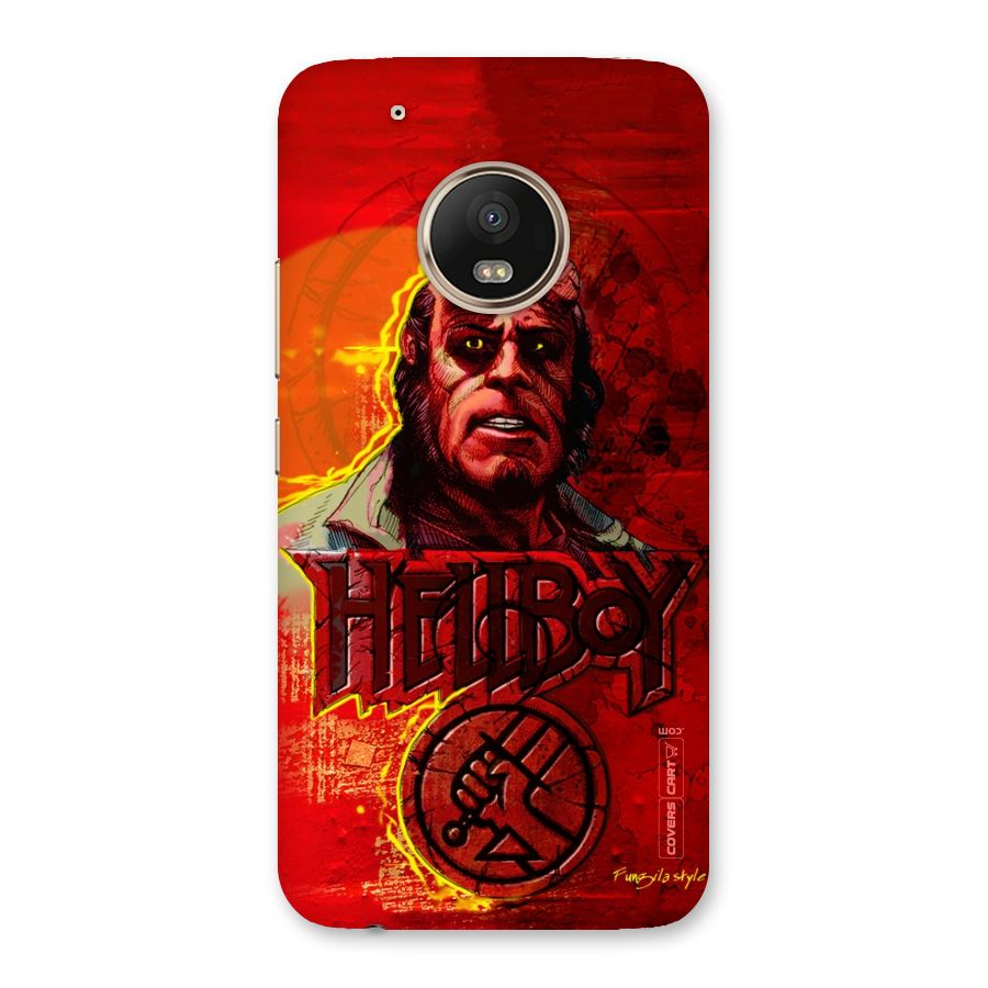 Hellboy Artwork Back Case for Moto G5 Plus