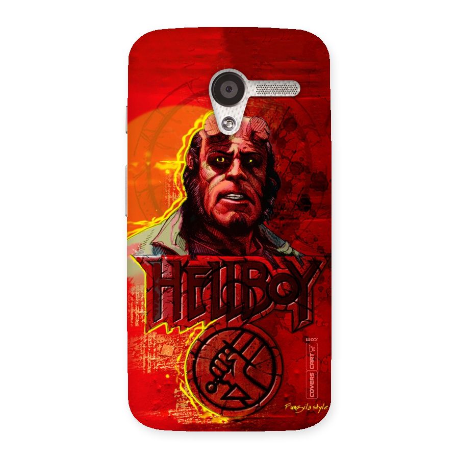 Hellboy Artwork Back Case for Moto X