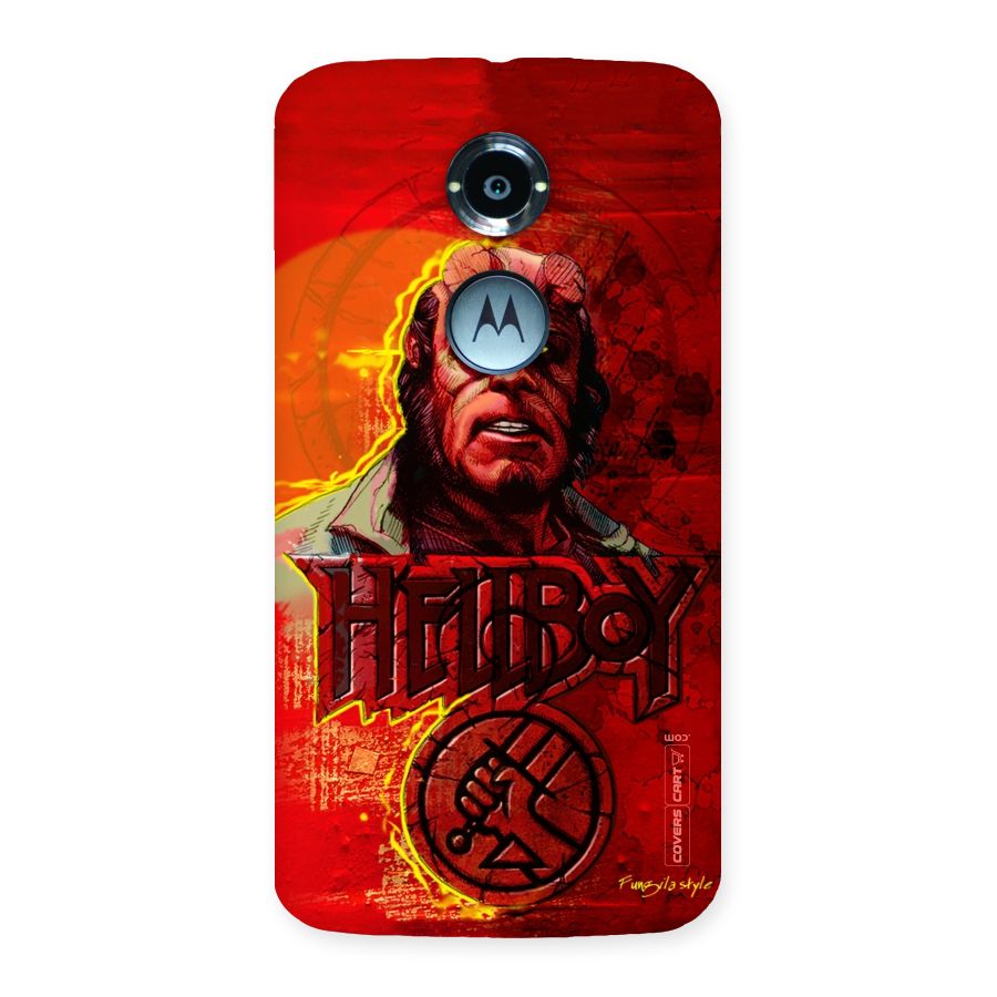 Hellboy Artwork Back Case for Moto X 2nd Gen