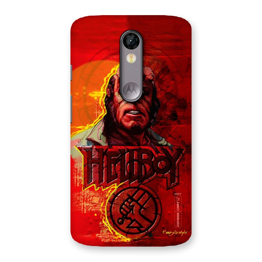 Hellboy Artwork Back Case for Moto X Force