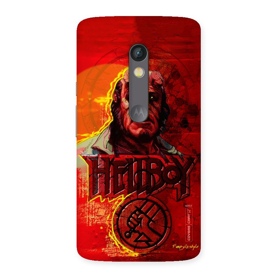 Hellboy Artwork Back Case for Moto X Play