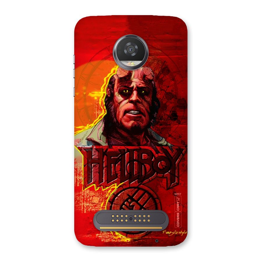 Hellboy Artwork Back Case for Moto Z2 Play