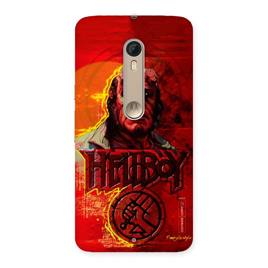 Hellboy Artwork Back Case for Motorola Moto X Style