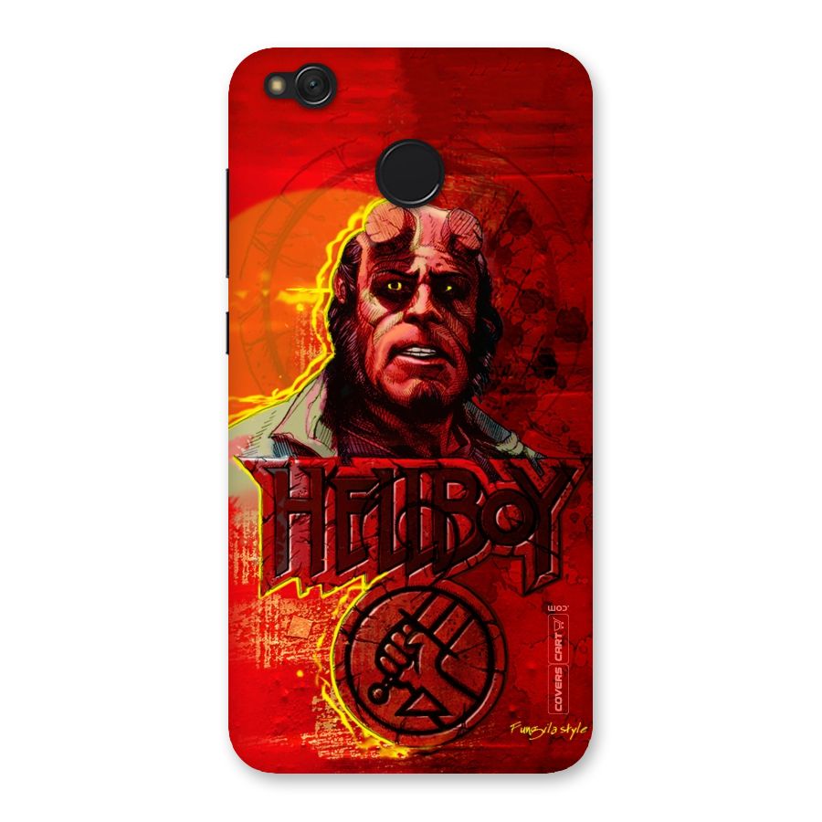 Hellboy Artwork Back Case for Redmi 4