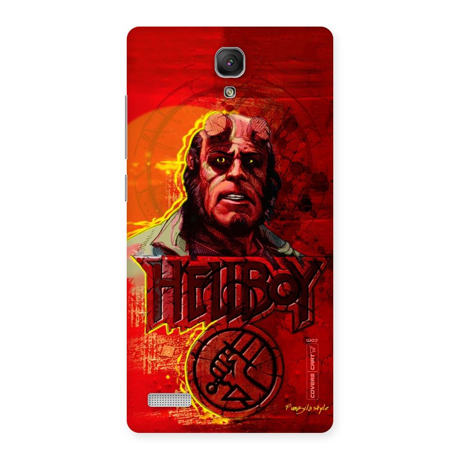 Hellboy Artwork Back Case for Redmi Note