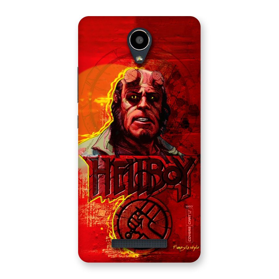 Hellboy Artwork Back Case for Redmi Note 2