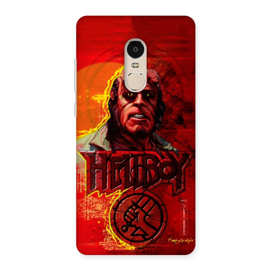 Hellboy Artwork Back Case for Xiaomi Redmi Note 4