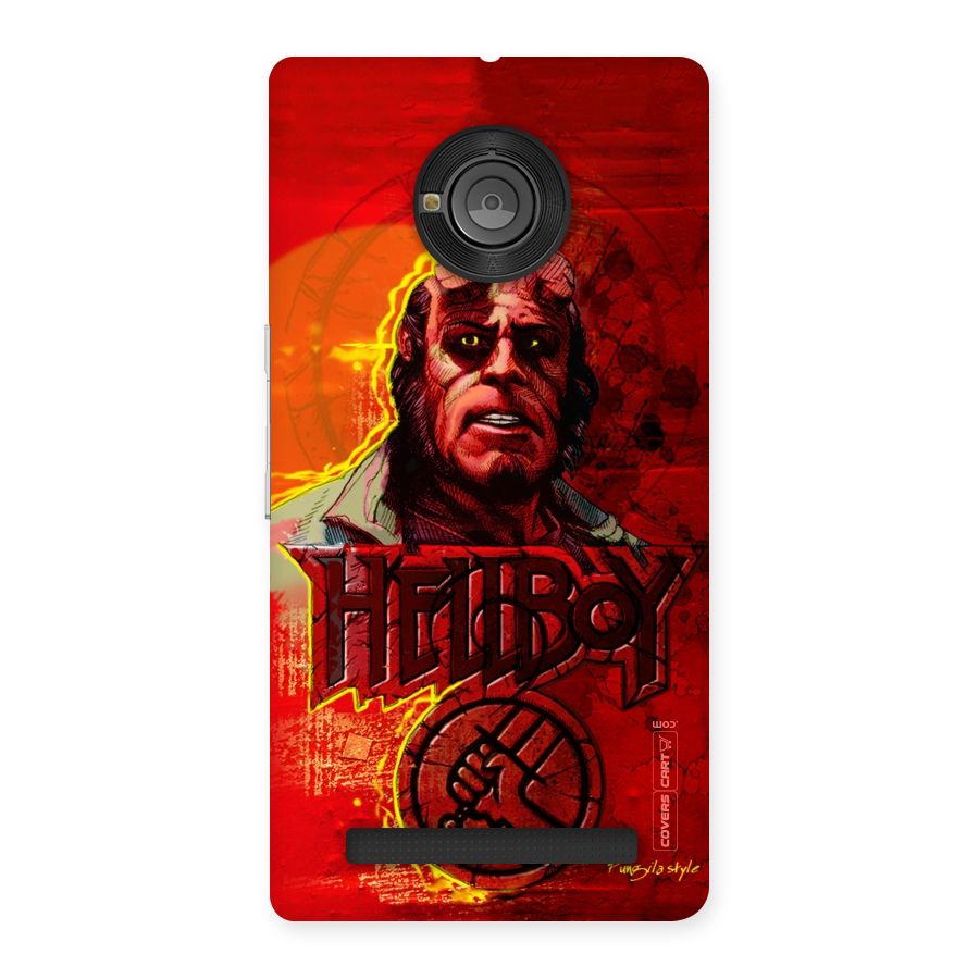 Hellboy Artwork Back Case for Yu Yunique