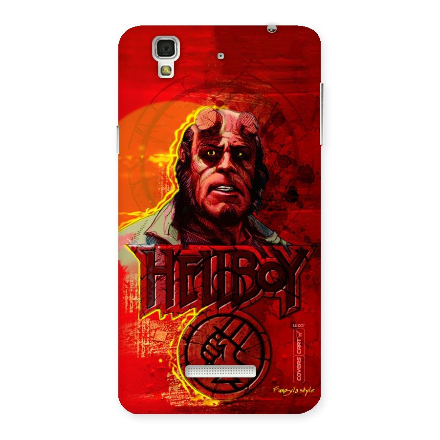 Hellboy Artwork Back Case for Yu Yureka