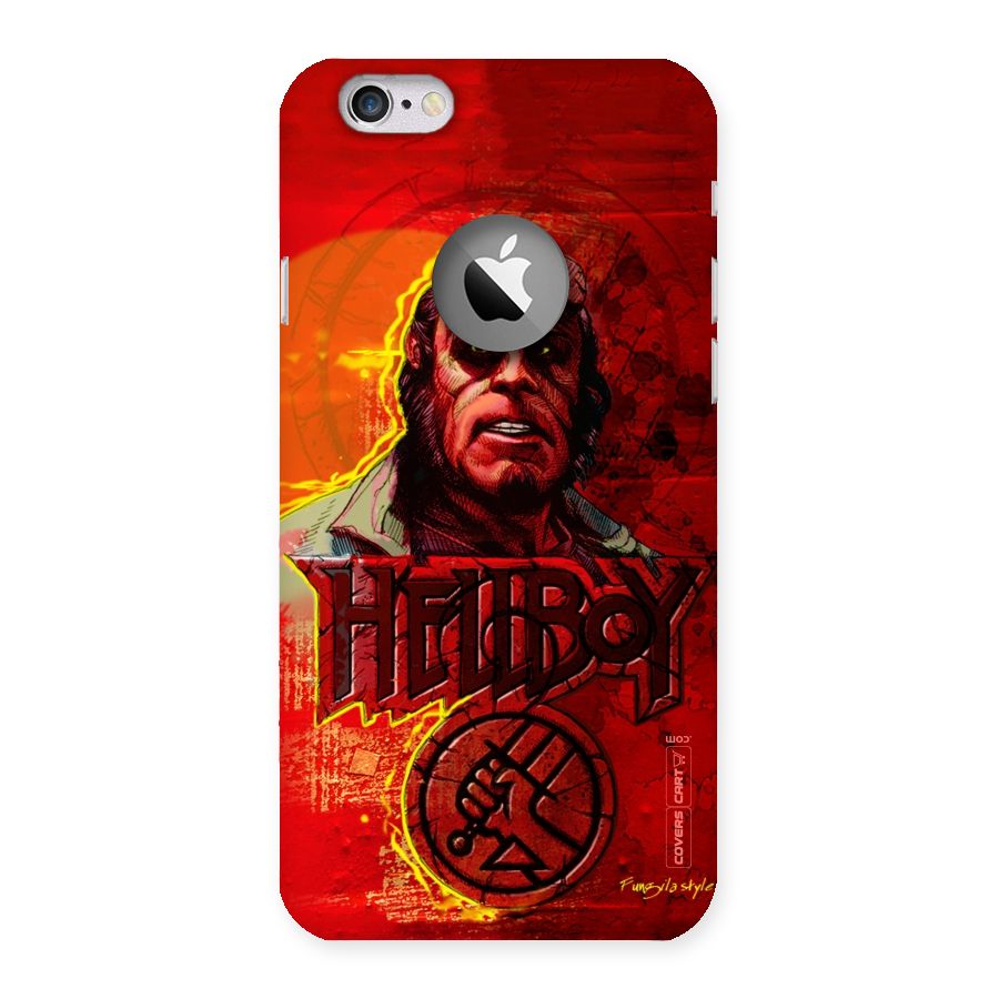 Hellboy Artwork Back Case for iPhone 6 Logo Cut
