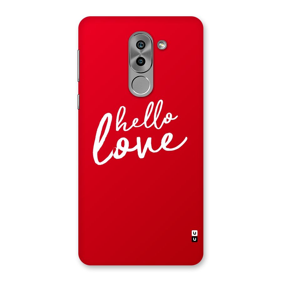 Hello Love Back Case for Honor 6X