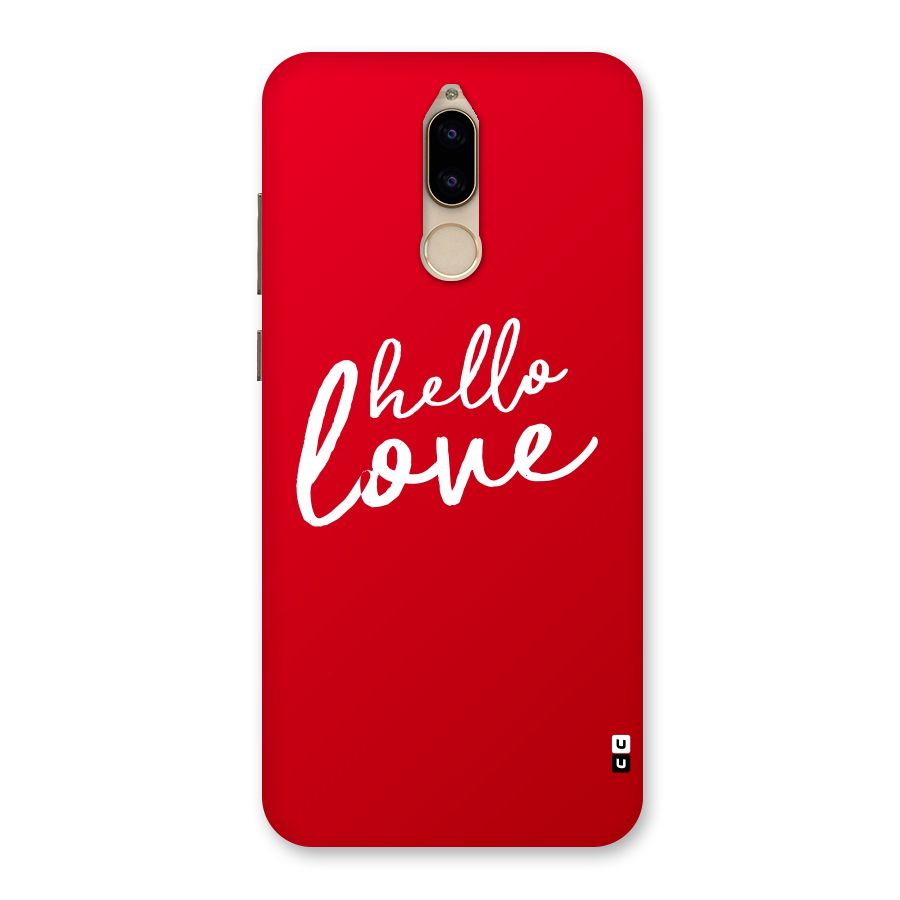 Hello Love Back Case for Honor 9i