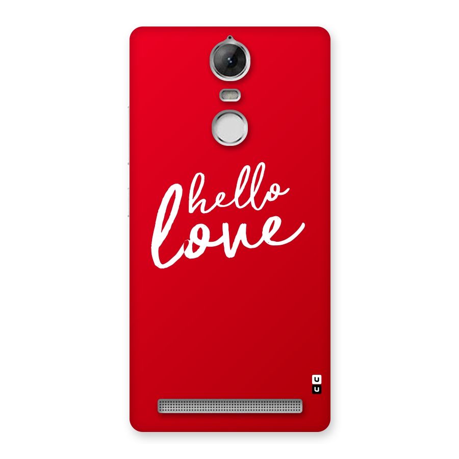 Hello Love Back Case for Vibe K5 Note