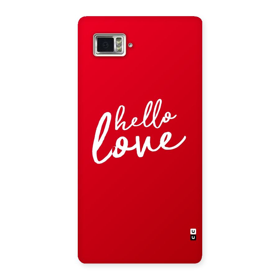 Hello Love Back Case for Vibe Z2 Pro K920