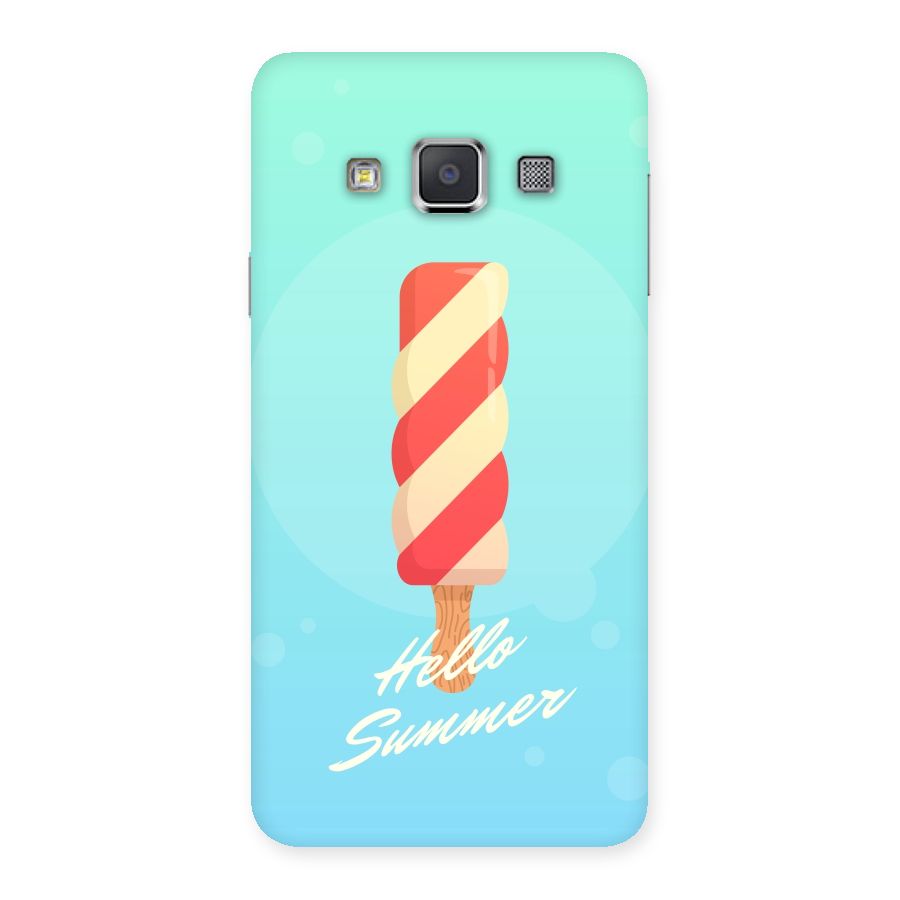Hello Summer Back Case for Galaxy A3