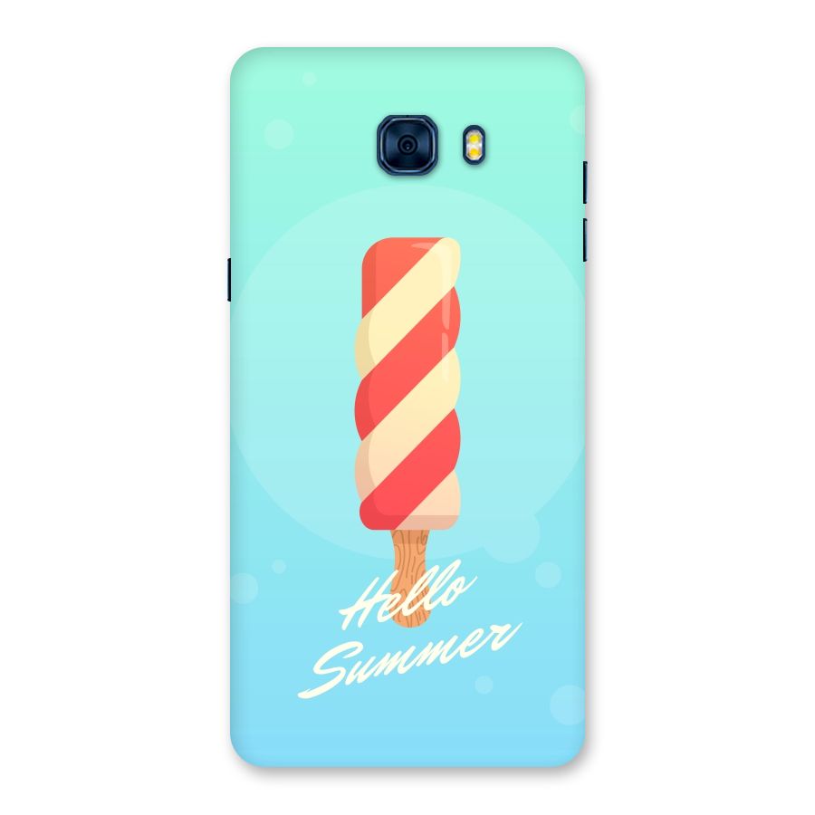 Hello Summer Back Case for Galaxy C7 Pro