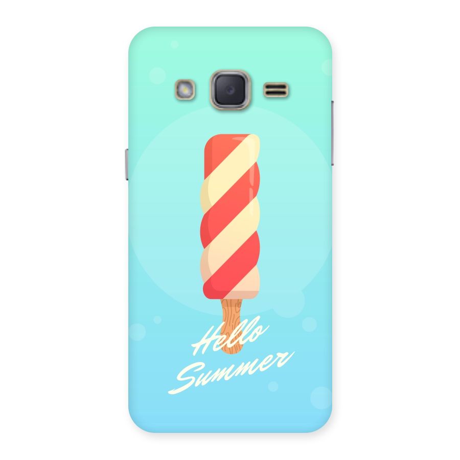 Hello Summer Back Case for Galaxy J2