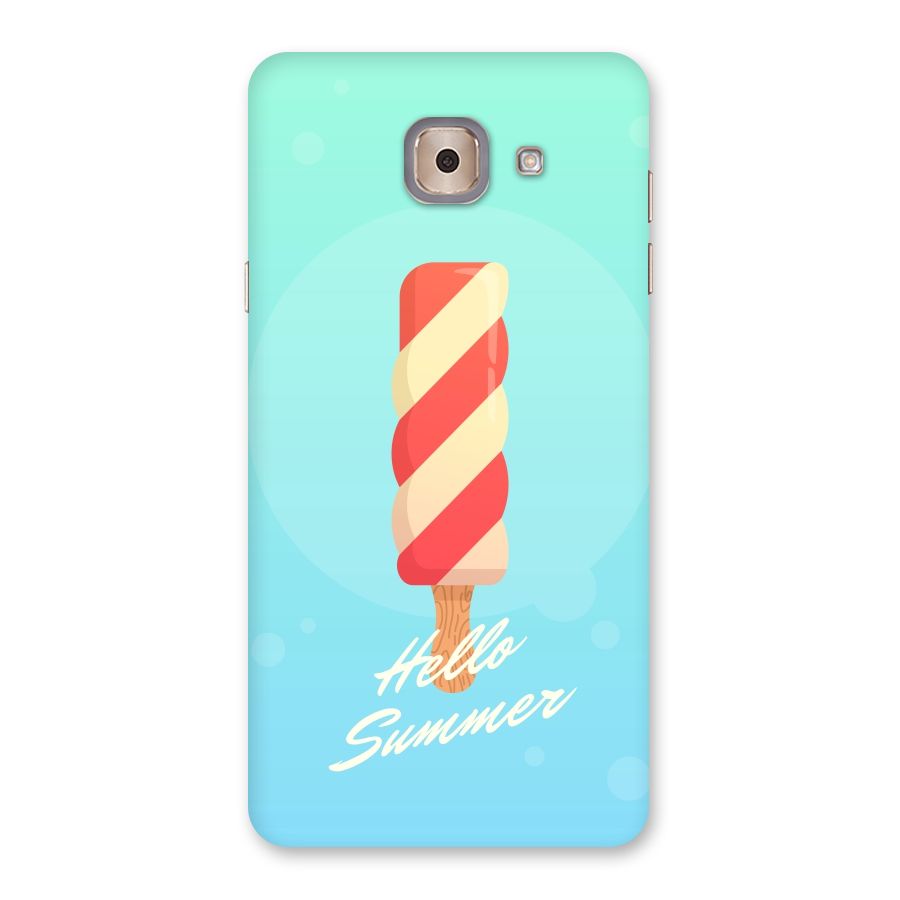 Hello Summer Back Case for Galaxy J7 Max