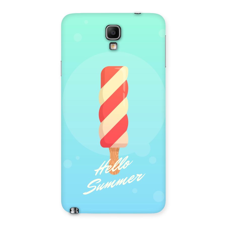 Hello Summer Back Case for Galaxy Note 3 Neo