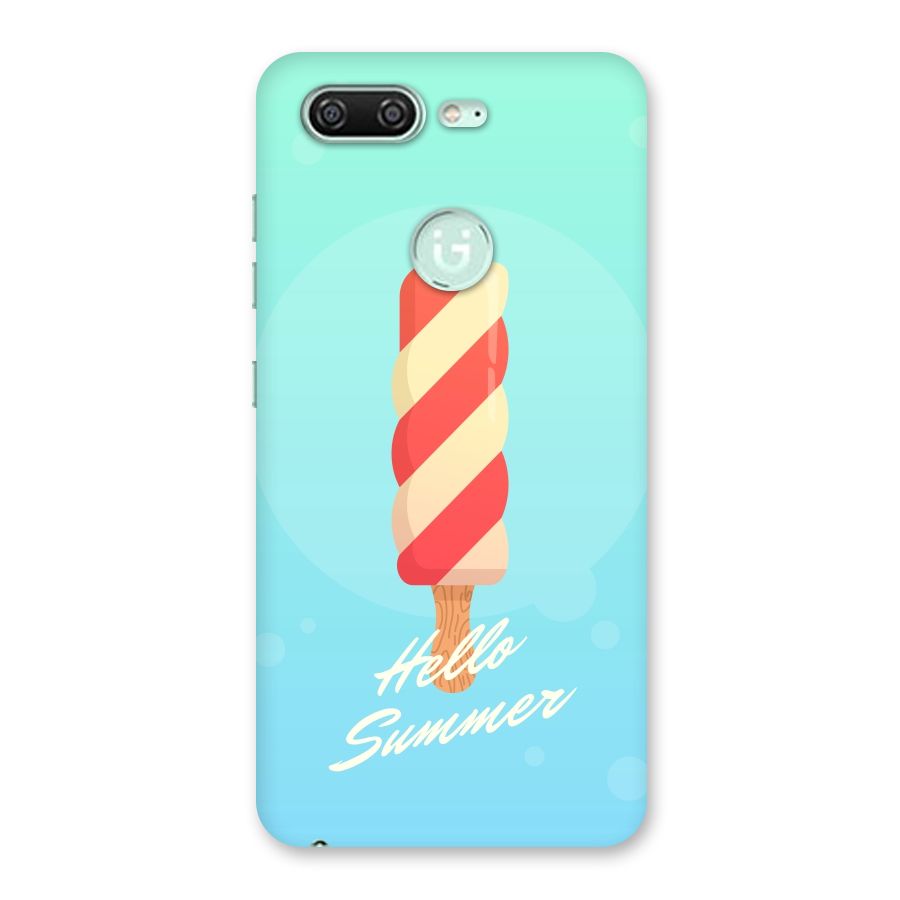 Hello Summer Back Case for Gionee S10