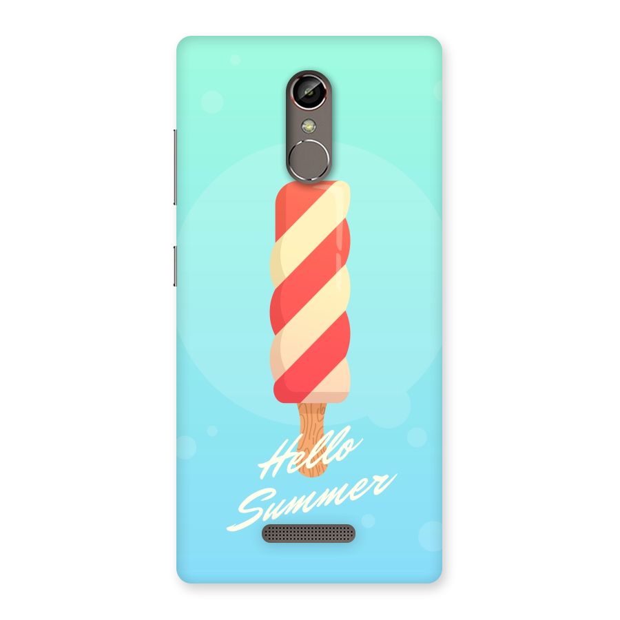 Hello Summer Back Case for Gionee S6s